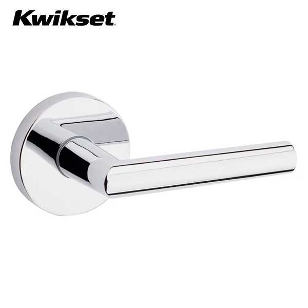 Milan Passage Lever with Round Rose / Polished Chrom